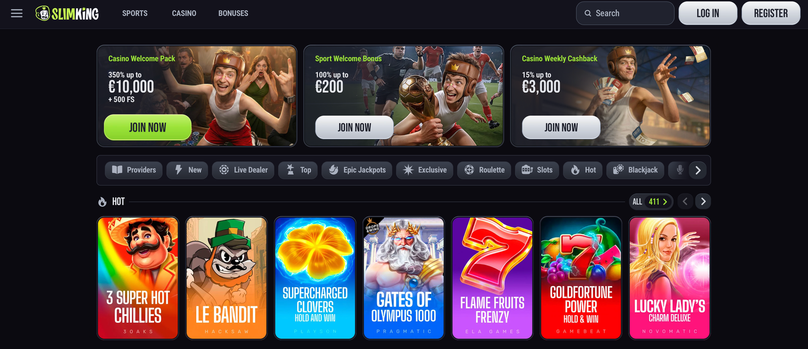 Slim King Casino